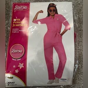 Barbie girl Pink Jumpsuit Set Halloween Costume